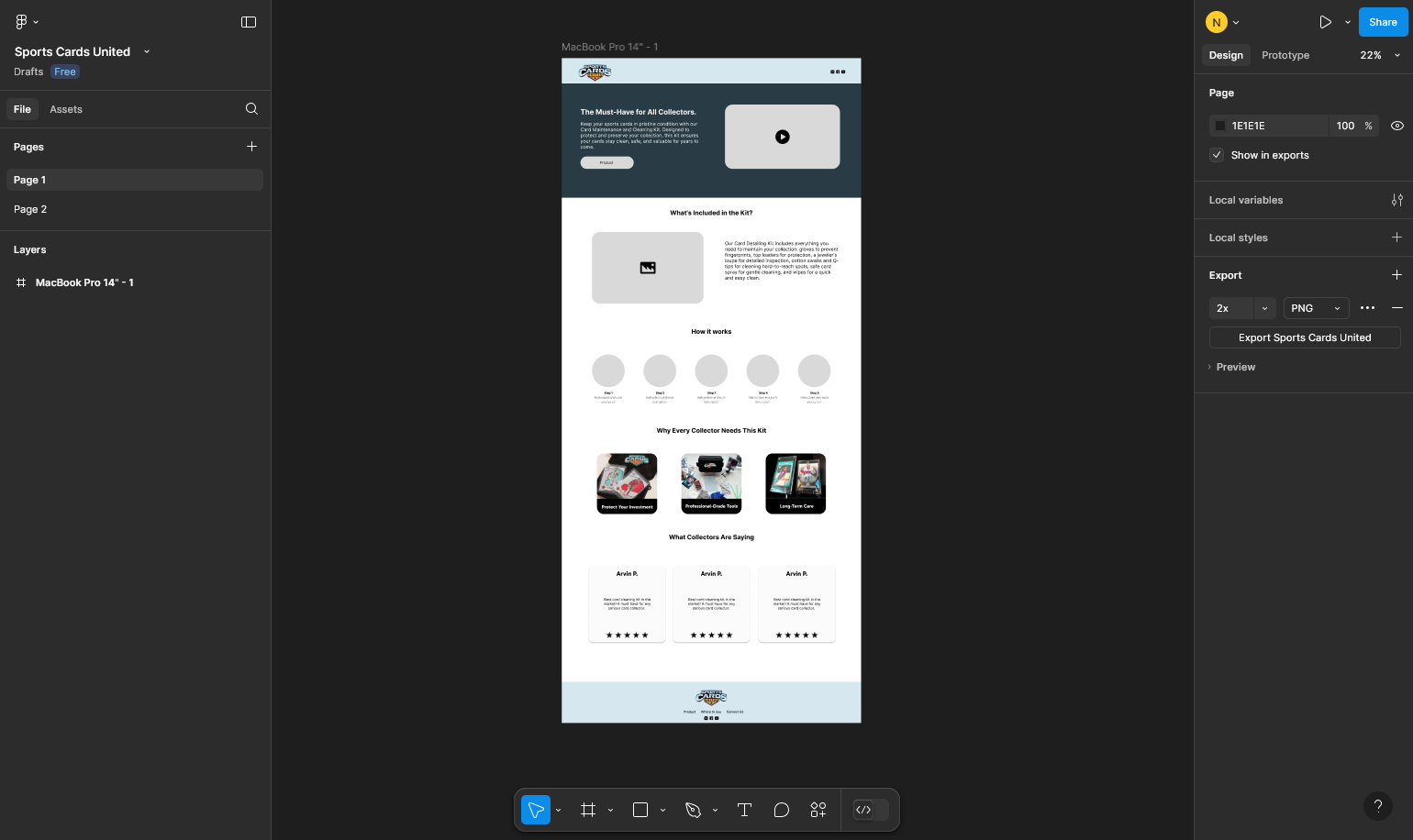 SCU Wireframe